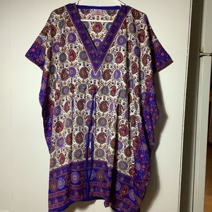 Breezy cover up with drawstring. One size. NWOT